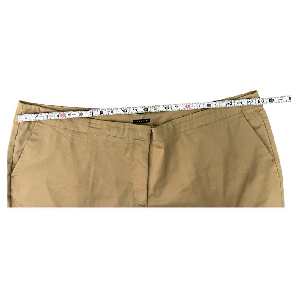 Elemental Stretch Beige Khaki Capri Pants l Size 26 l Poshmark - Picture 2 of 8